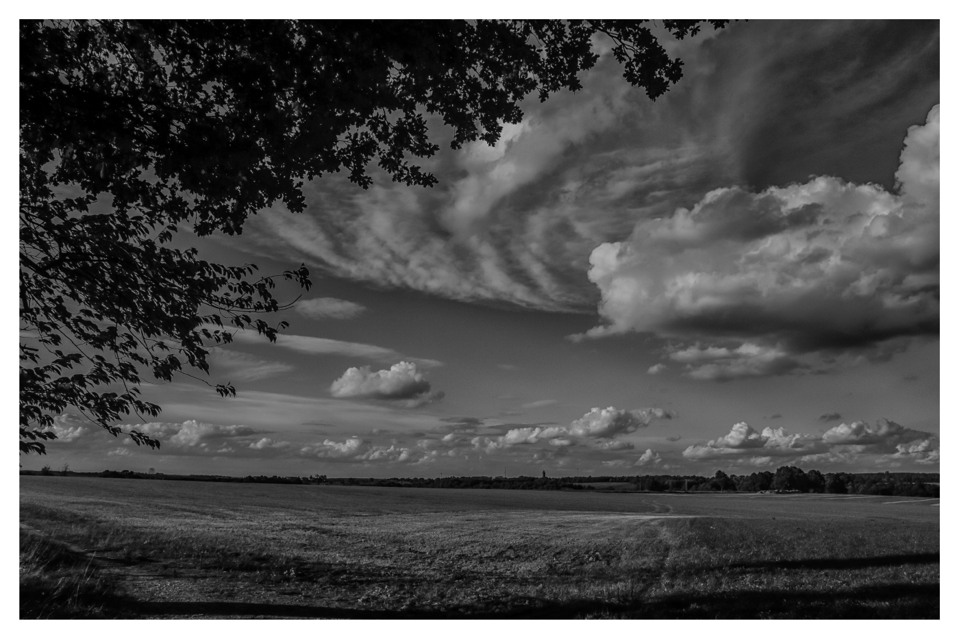 Wolken über Glauchau