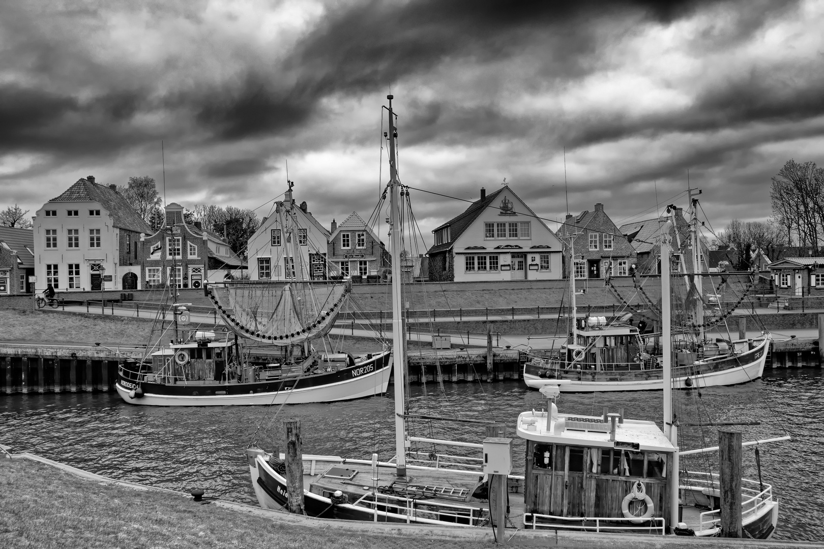 Wolken über Greetsiel.......