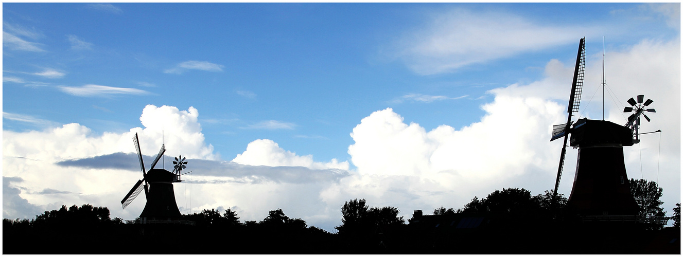 Wolken über Greetsiel