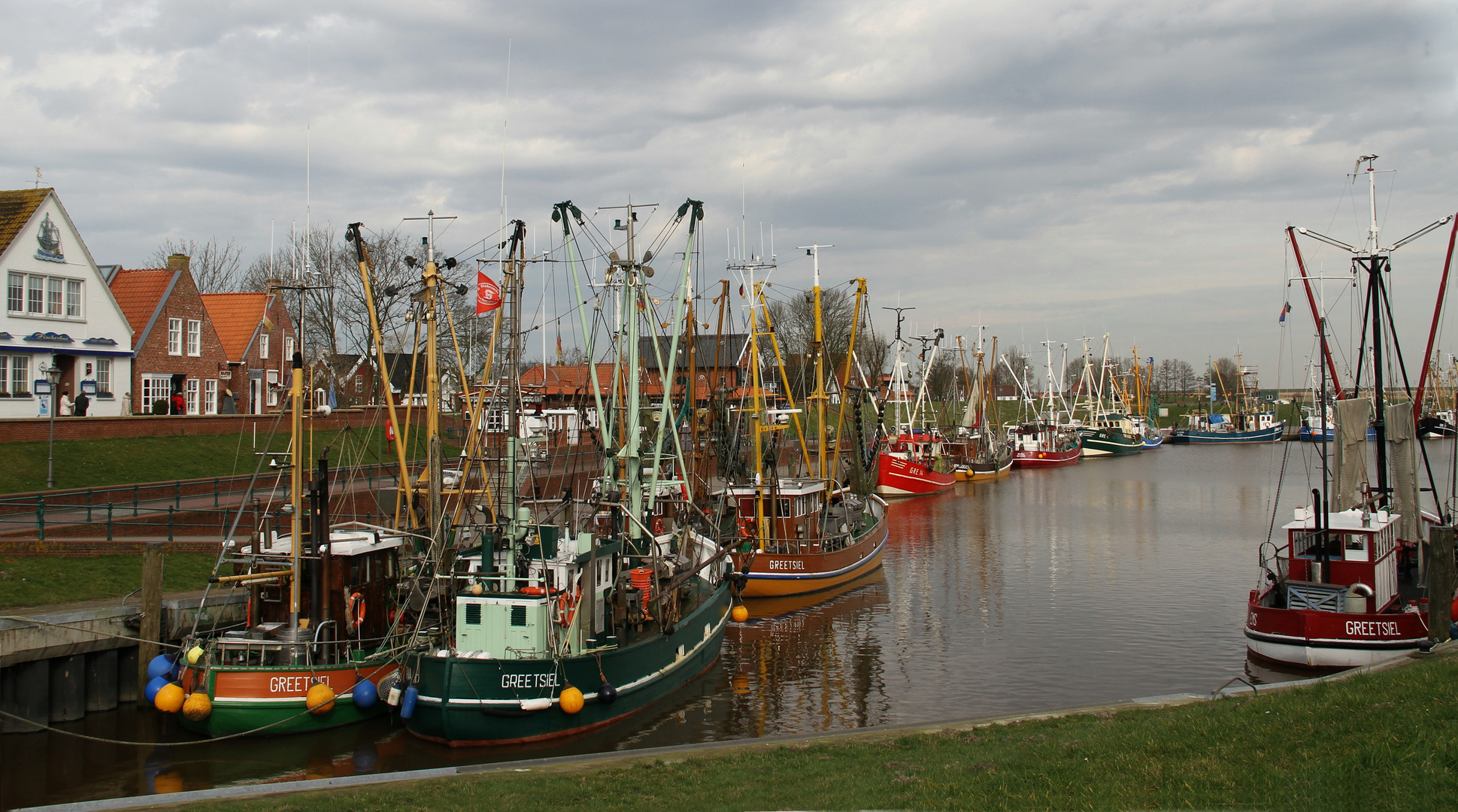 Wolken über Greetsiel