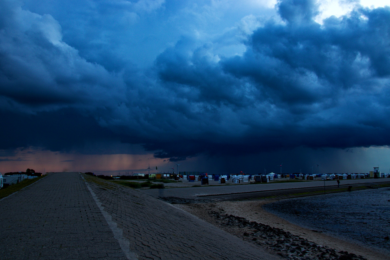 Wolken über Harlesiel