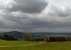 Wolken über Hauzenberg