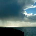 Wolken über Helgoland