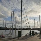 Wolken über Helgoland