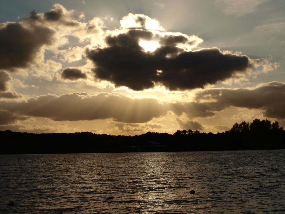 Wolken über Holland