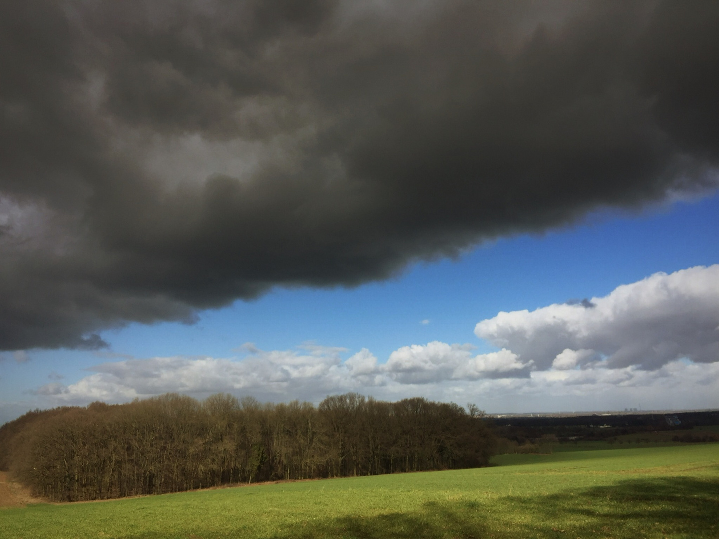 Wolken über Holzwickede 