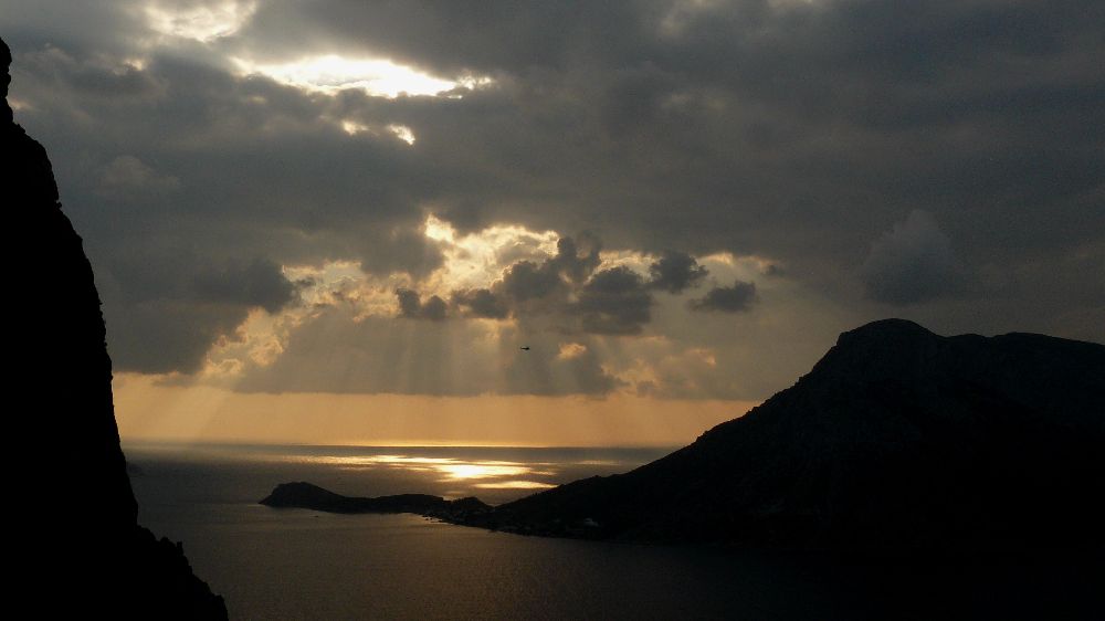 Wolken über Kalymnos