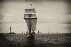 Wolken über Kiel