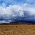 Wolken über Kirgisistan im Sommer 2015