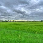 Wolken über Köln-Brück