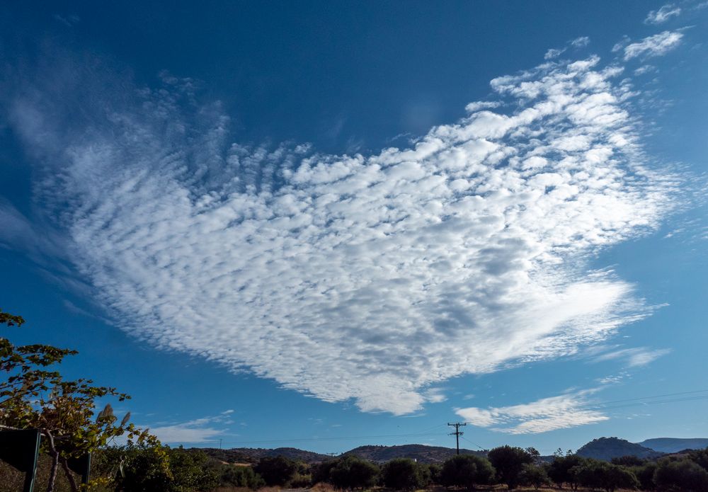 wolken über kreta