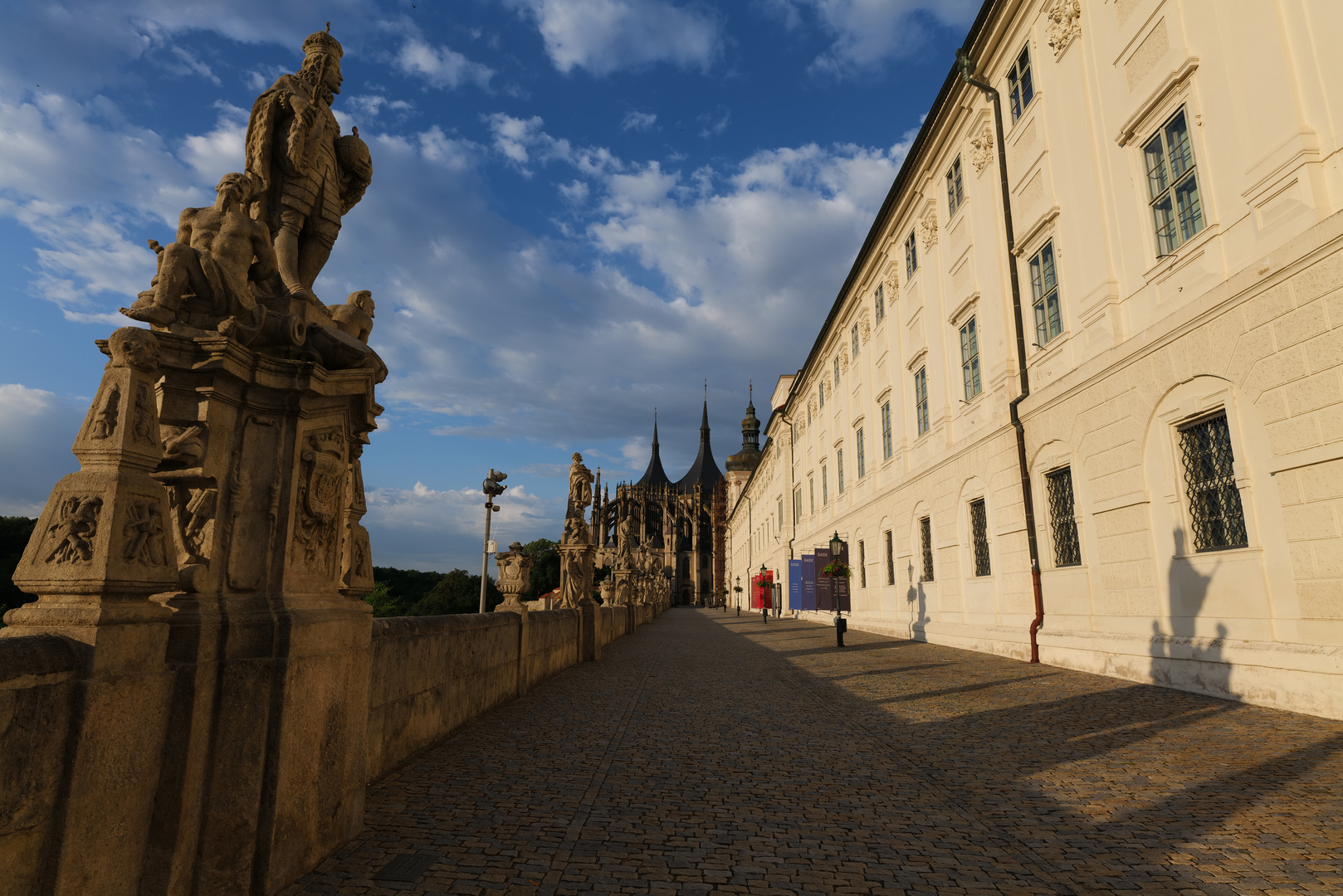 Wolken über Kutna Hora