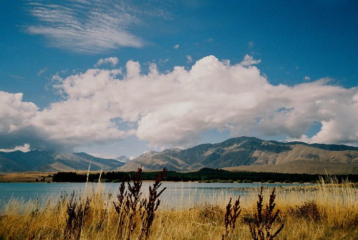 Wolken über Lake Te Anau / Neuseeland