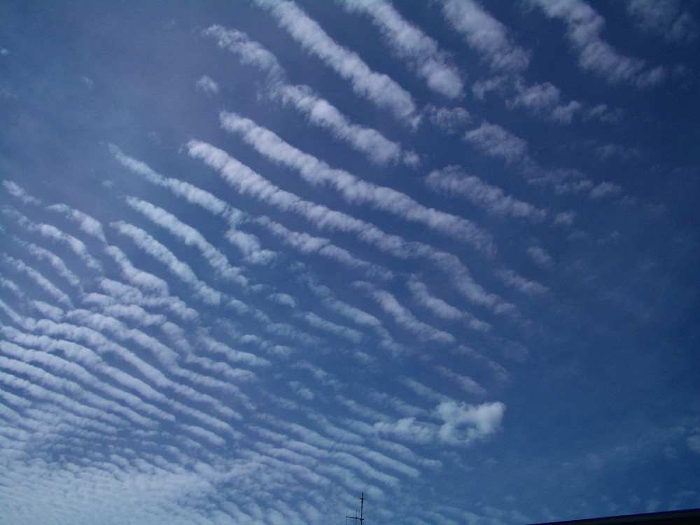 Wolken über Leipzig