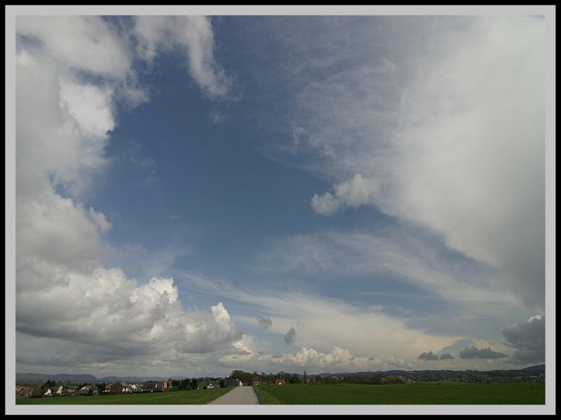 Wolken über Löhne Obernbeeck 3