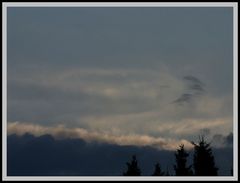 Wolken über Löhne-Obernbeeck