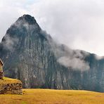 Wolken über Machu Picchu