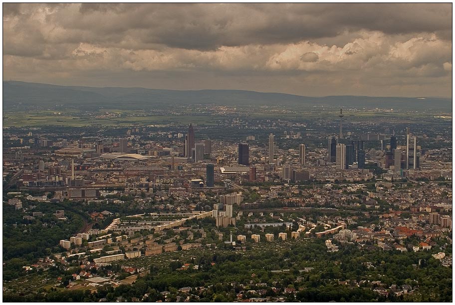 Wolken über Mainhatten