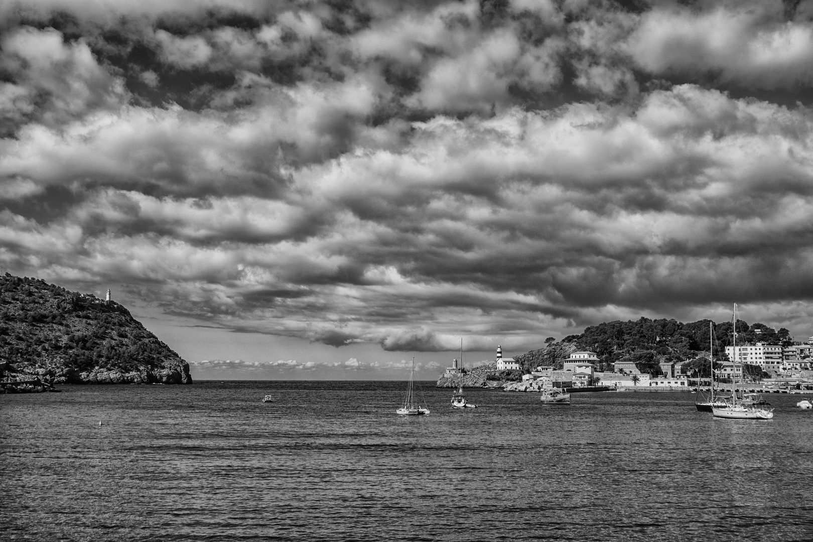 Wolken über Mallorca