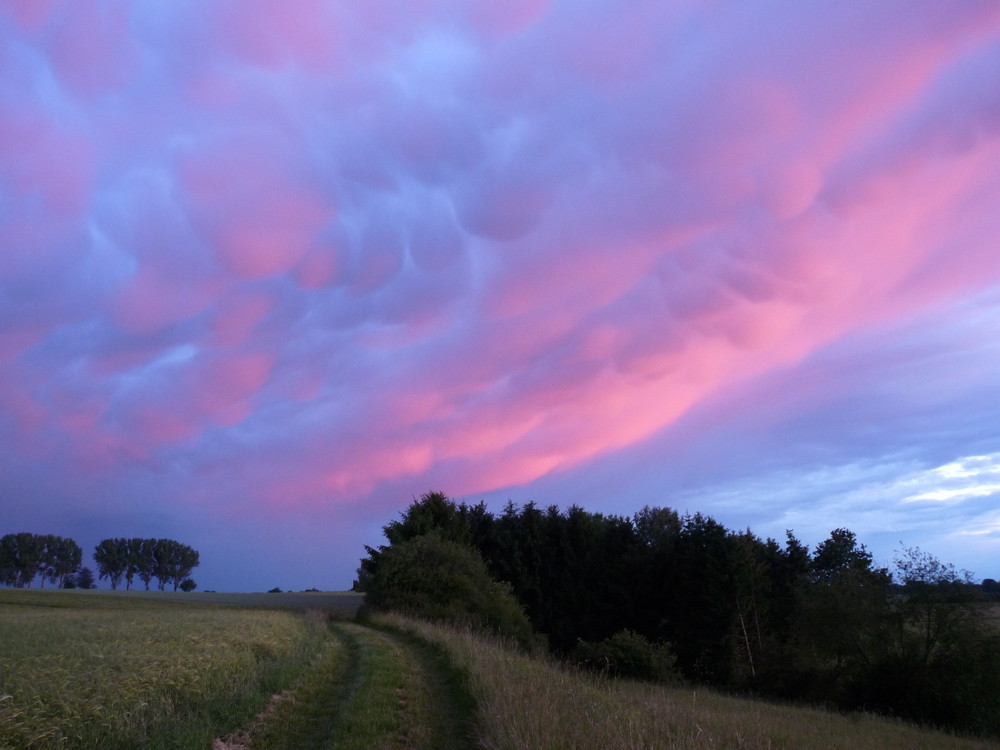 Wolken über Merching 3