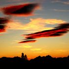 Wolken über Mösern, Austria