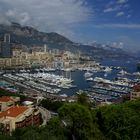 Wolken über Monaco