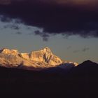 Wolken über Monte San Lorenzo