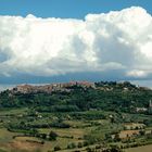 Wolken über Montepulciano