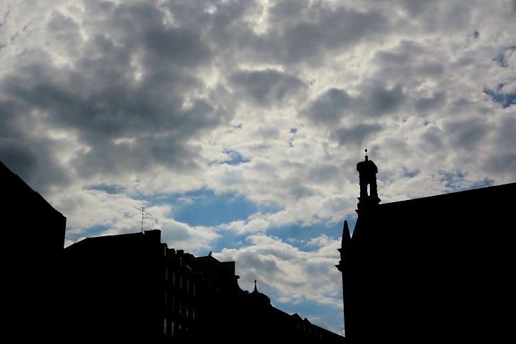 Wolken über München