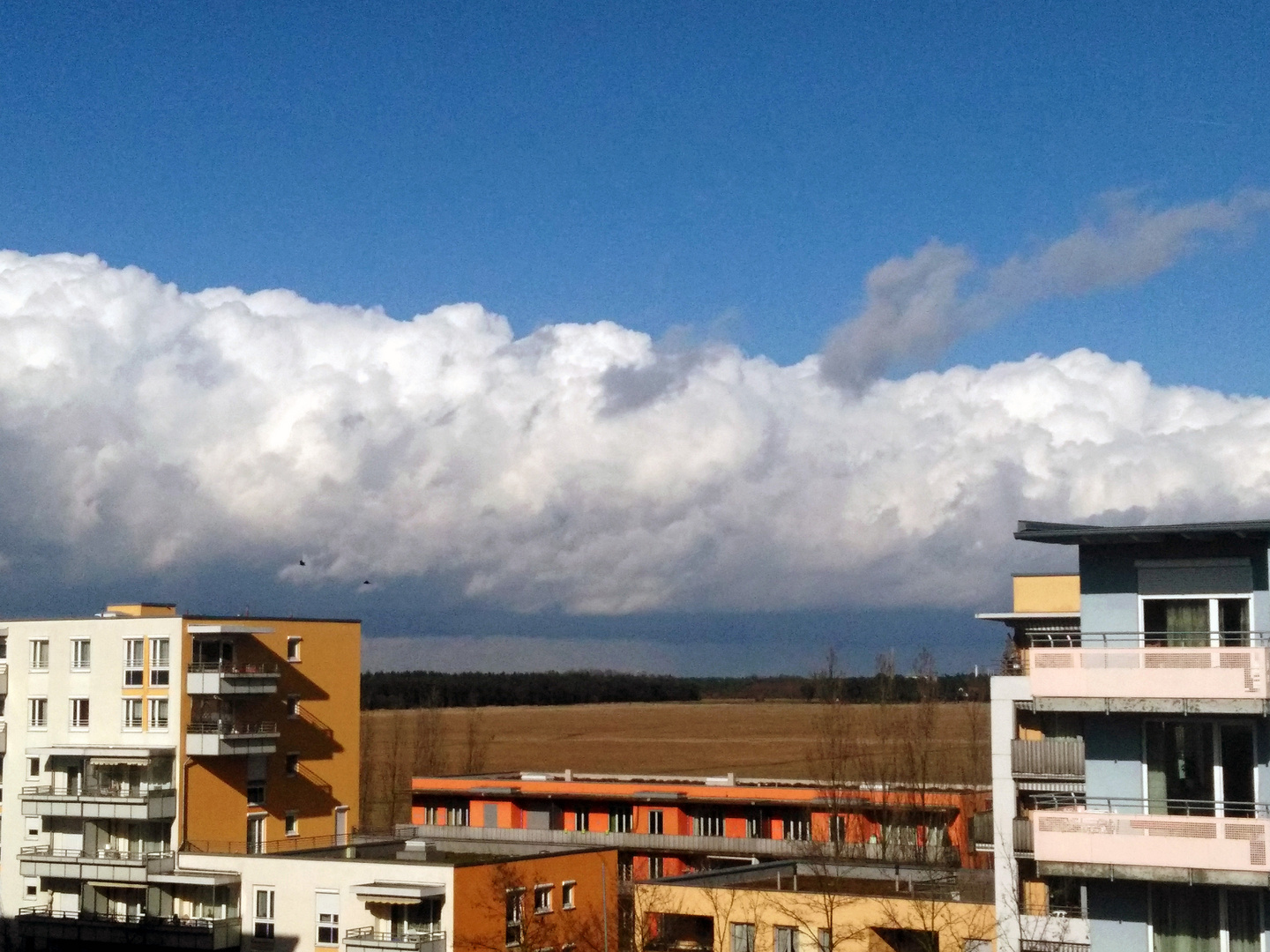 Wolken über münchner Norden 1