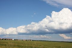 Wolken über Neufarn - Mai 2009