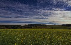 Wolken über Niederholte