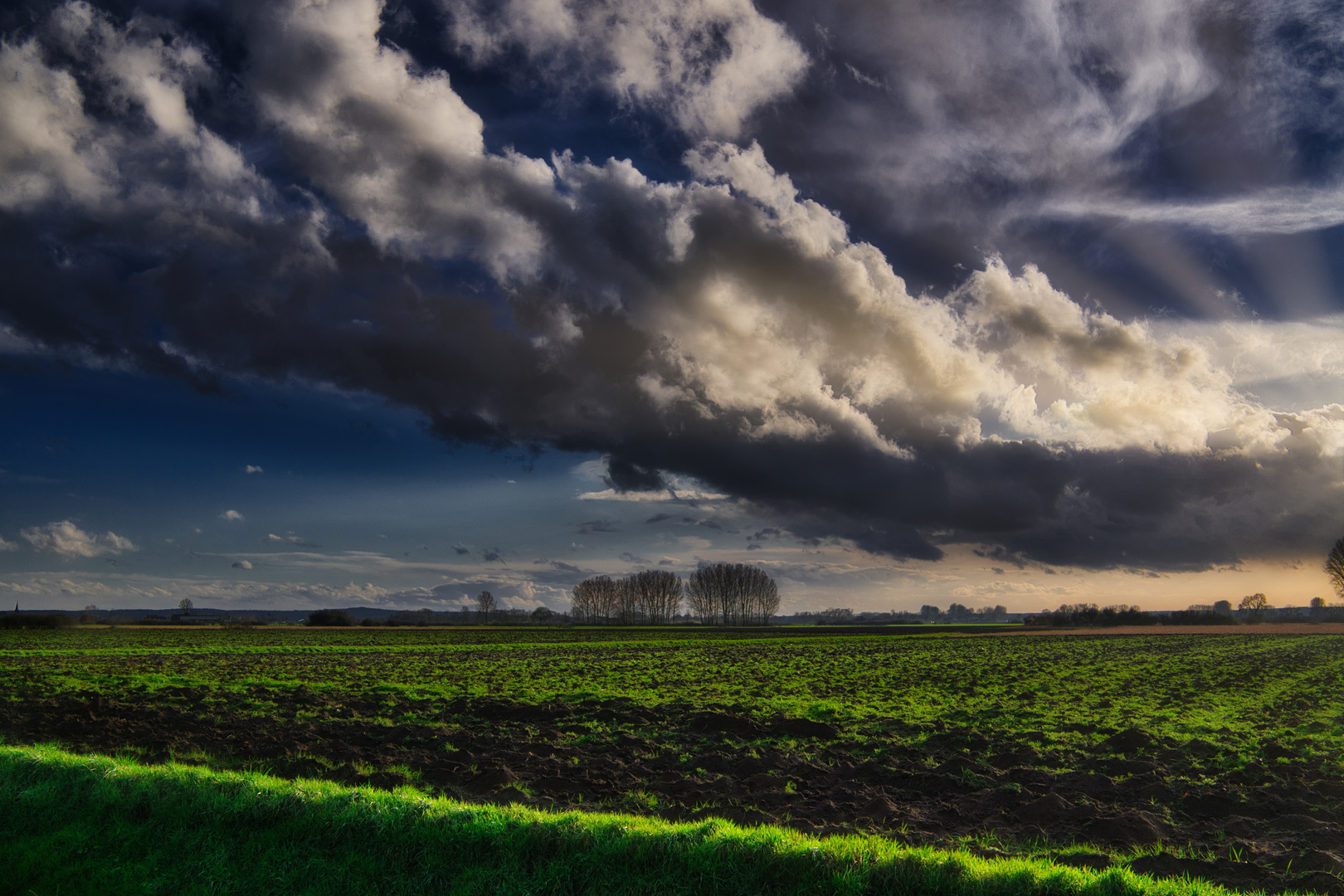 Wolken über Niederrhein