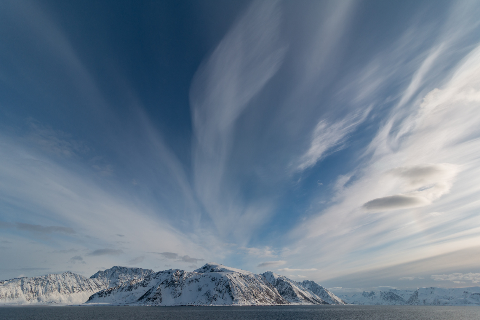 Wolken über Nord-Norwegen