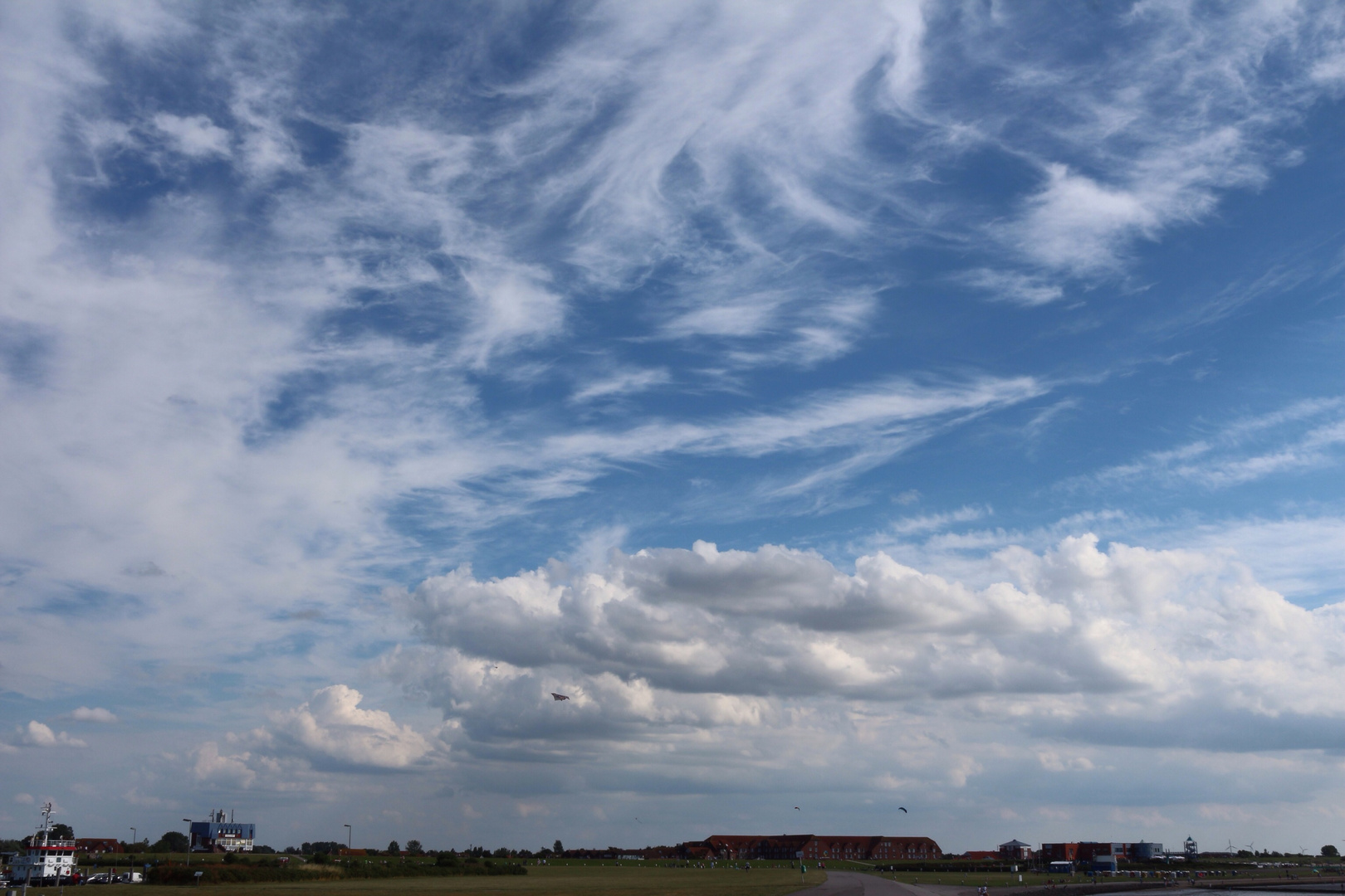 Wolken über Norddeich..