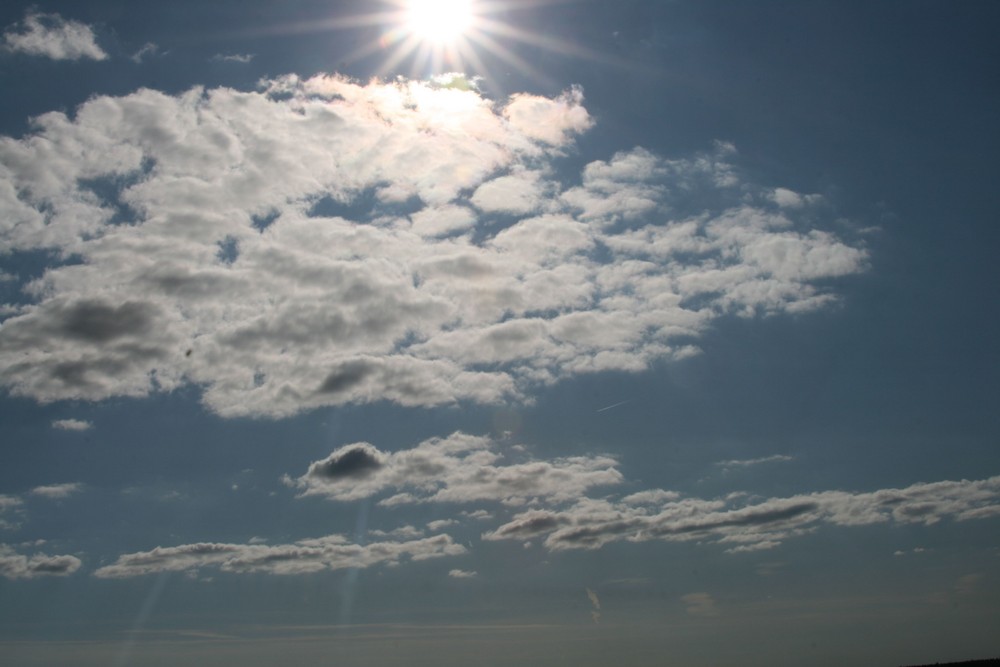 Wolken über Norddeutschland