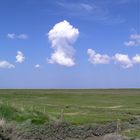 Wolken über Nordfriesland