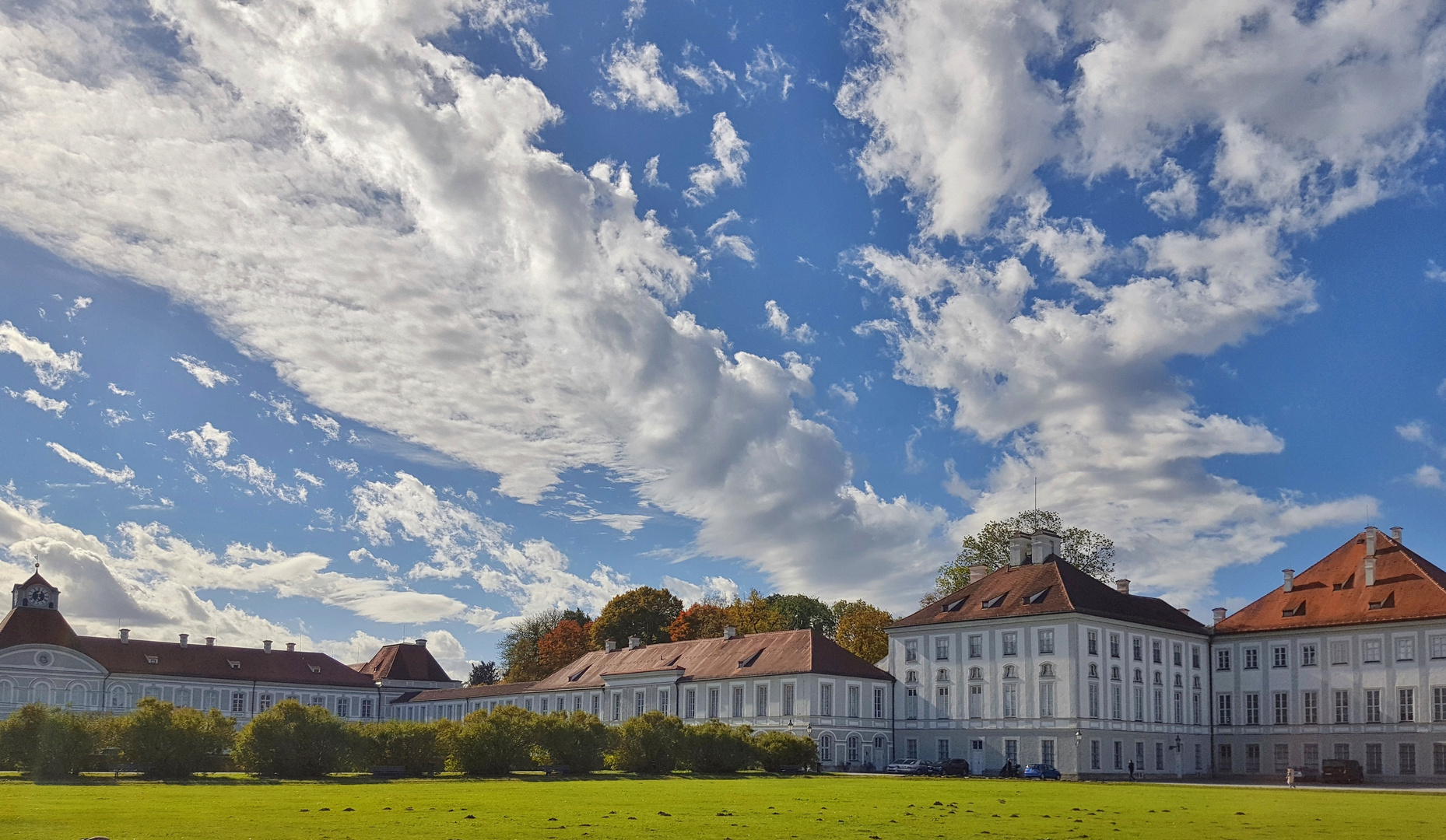 Wolken über Nymphenburg