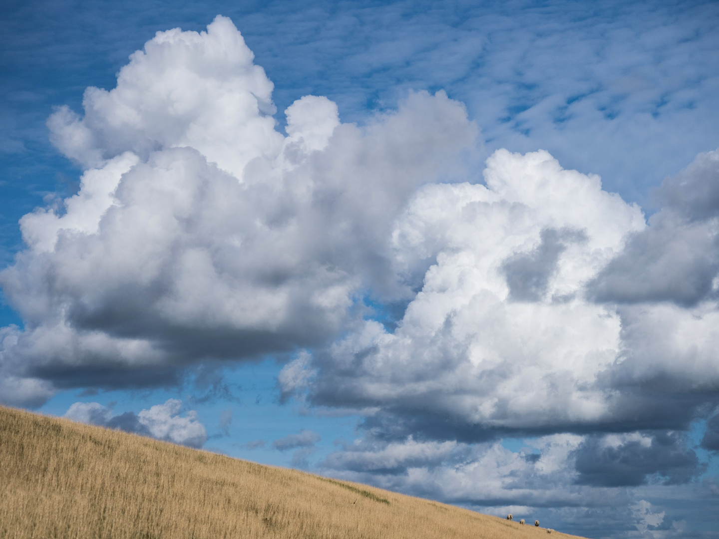 Wolken über Ording