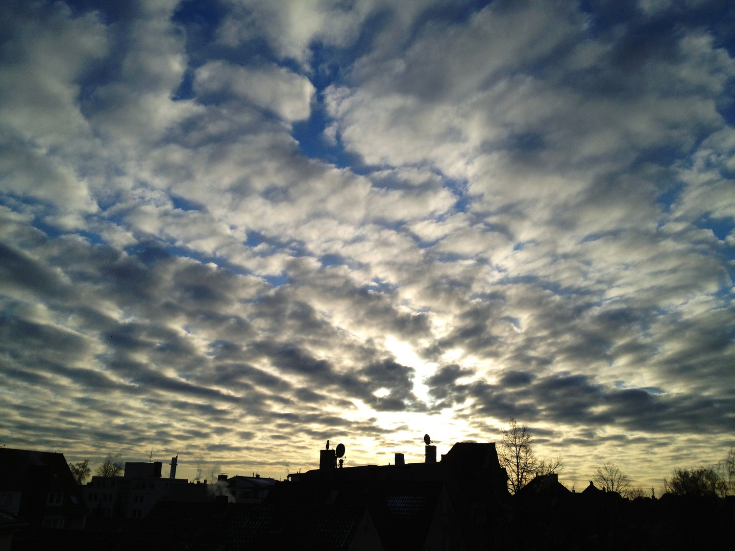 Wolken über Osna