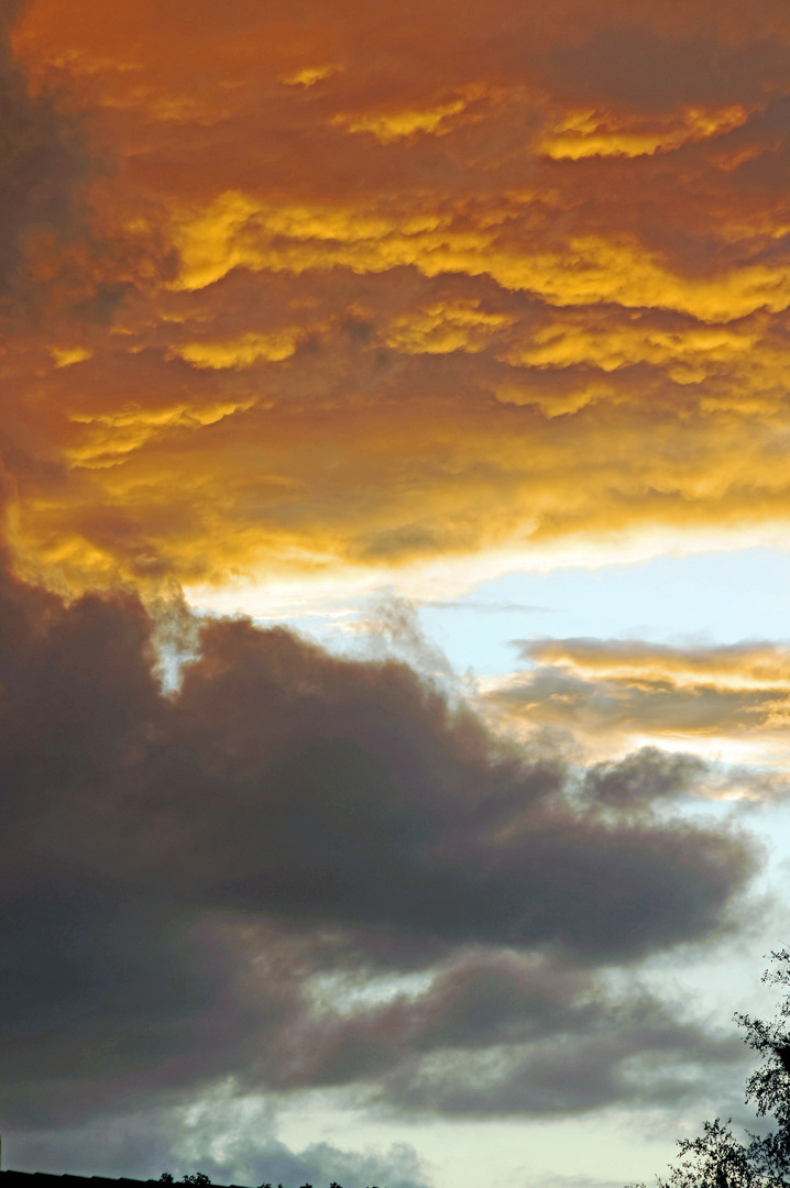 Wolken über Ostfriesland