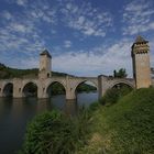 Wolken über Pont Valentre