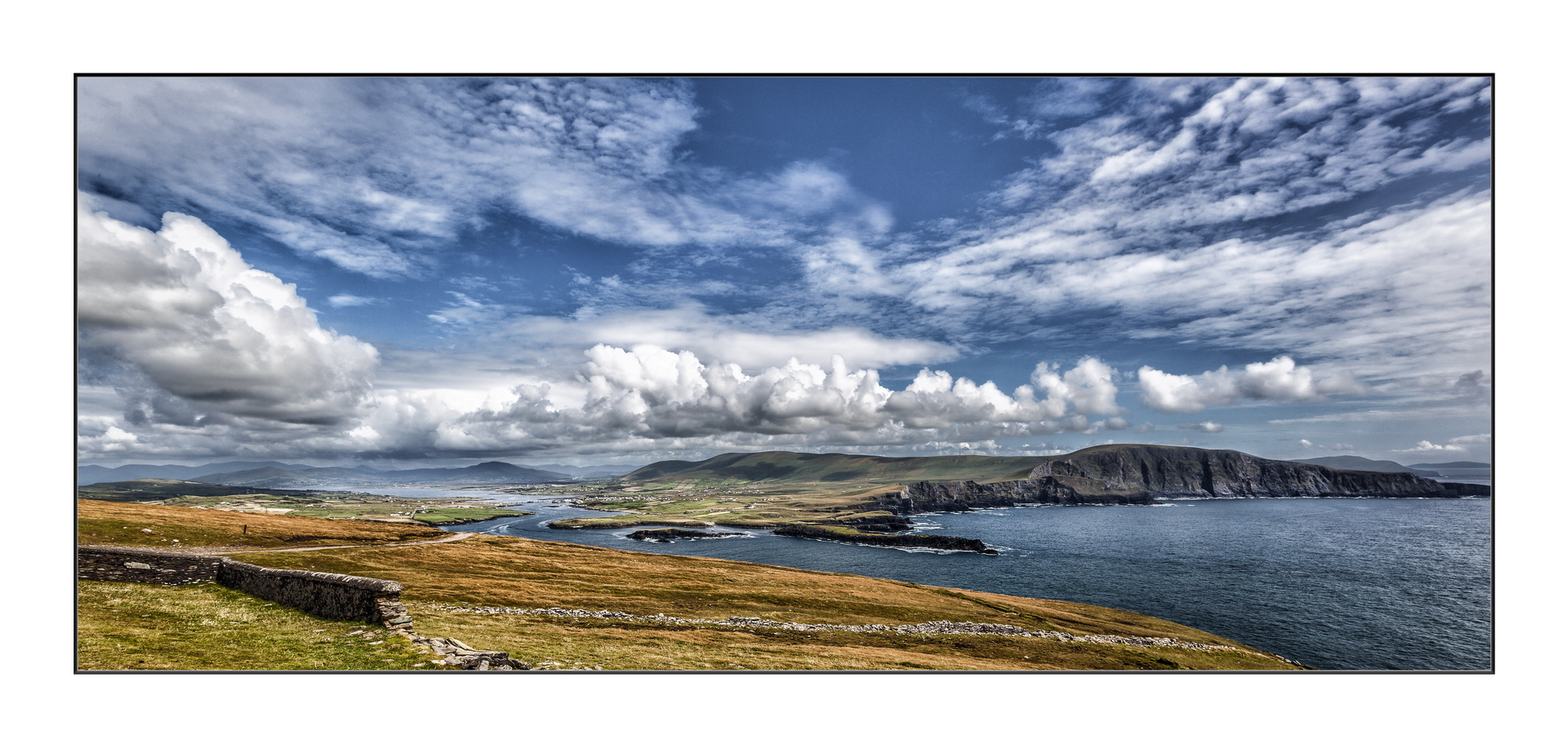 Wolken über Portmagee