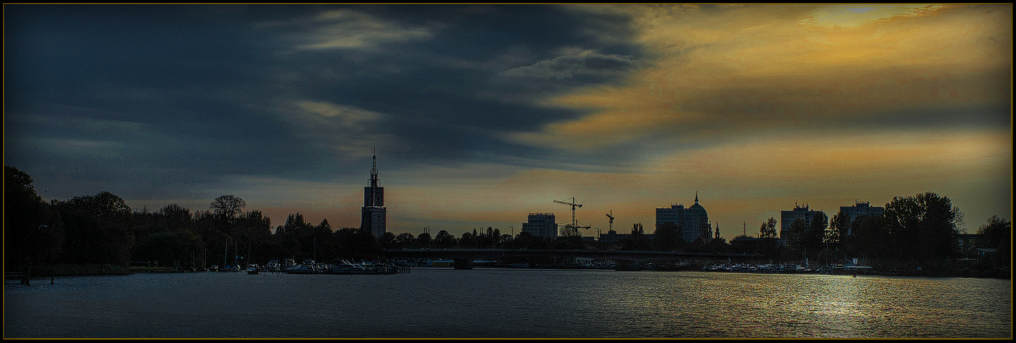 Wolken über Potsdam