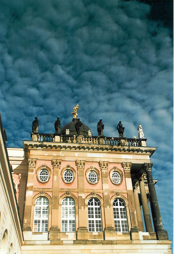 Wolken über Potsdam Sancoussie