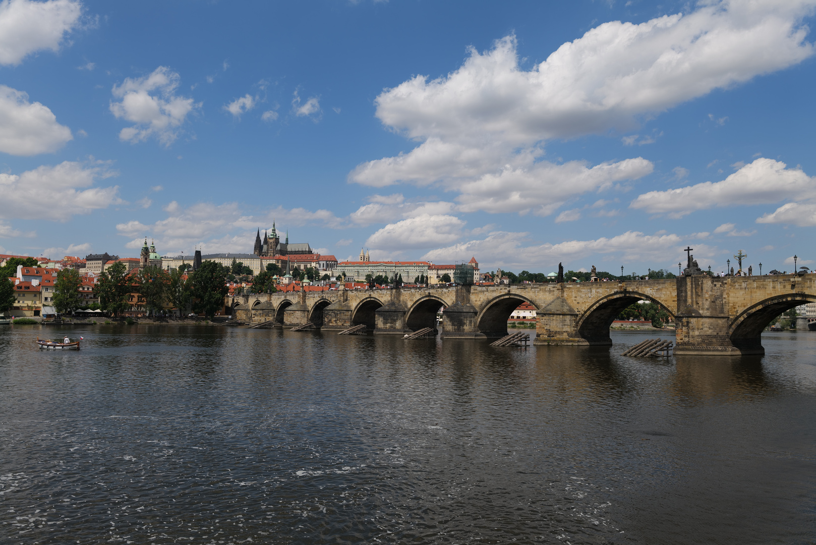 Wolken über Prag