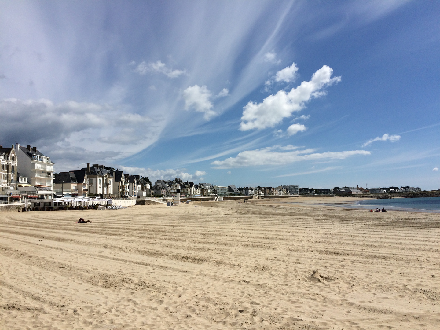 Wolken über Quiberon