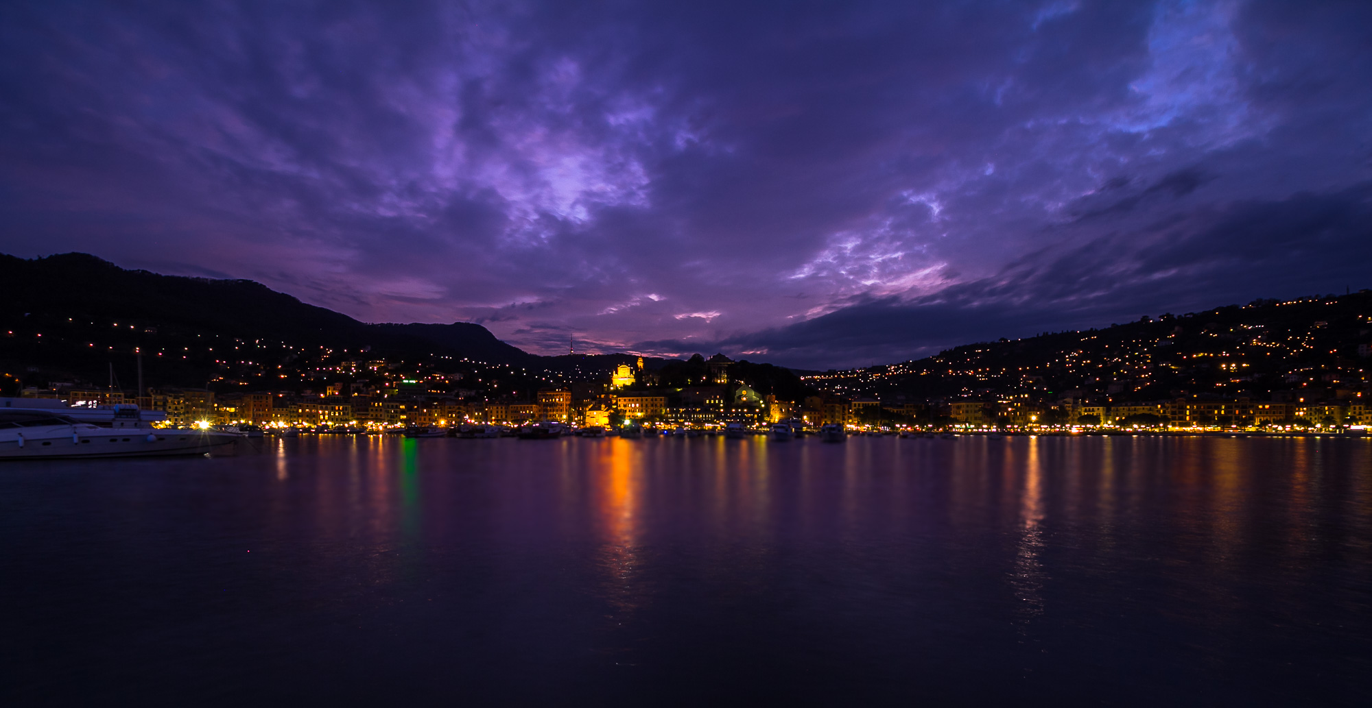 Wolken über Rapallo