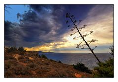 Wolken über Rhodos