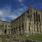 Wolken über Rievaulx Abbey 2